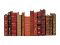 [BINDINGS – EUROPEAN LITERATURE]. A group of 12 works in 13 volumes, including: