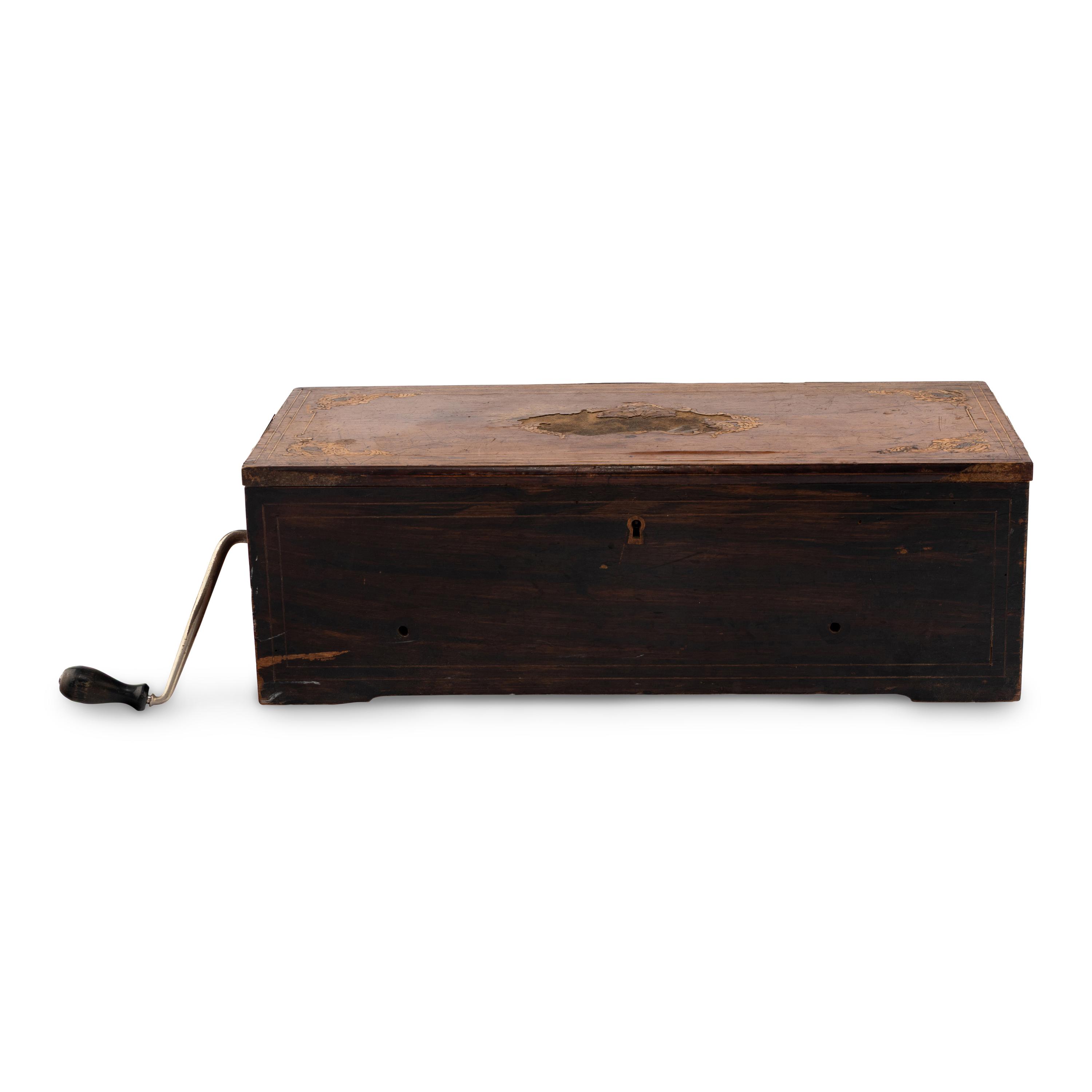 A Swiss Cylinder Music Box