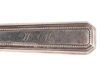 [CIVIL WAR]. Silver fork tentatively identified to Capt. William A. Moore, 5th NH Infantry, KIA Fredericksburg.