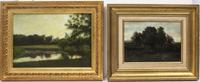 Artist Unknown, (19th/20th century), Forest Scenes (two works)