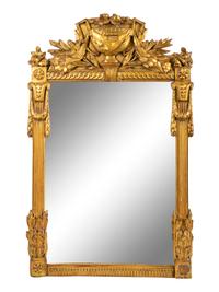 A Louis XVI Giltwood Mirror — CIRCA 1785