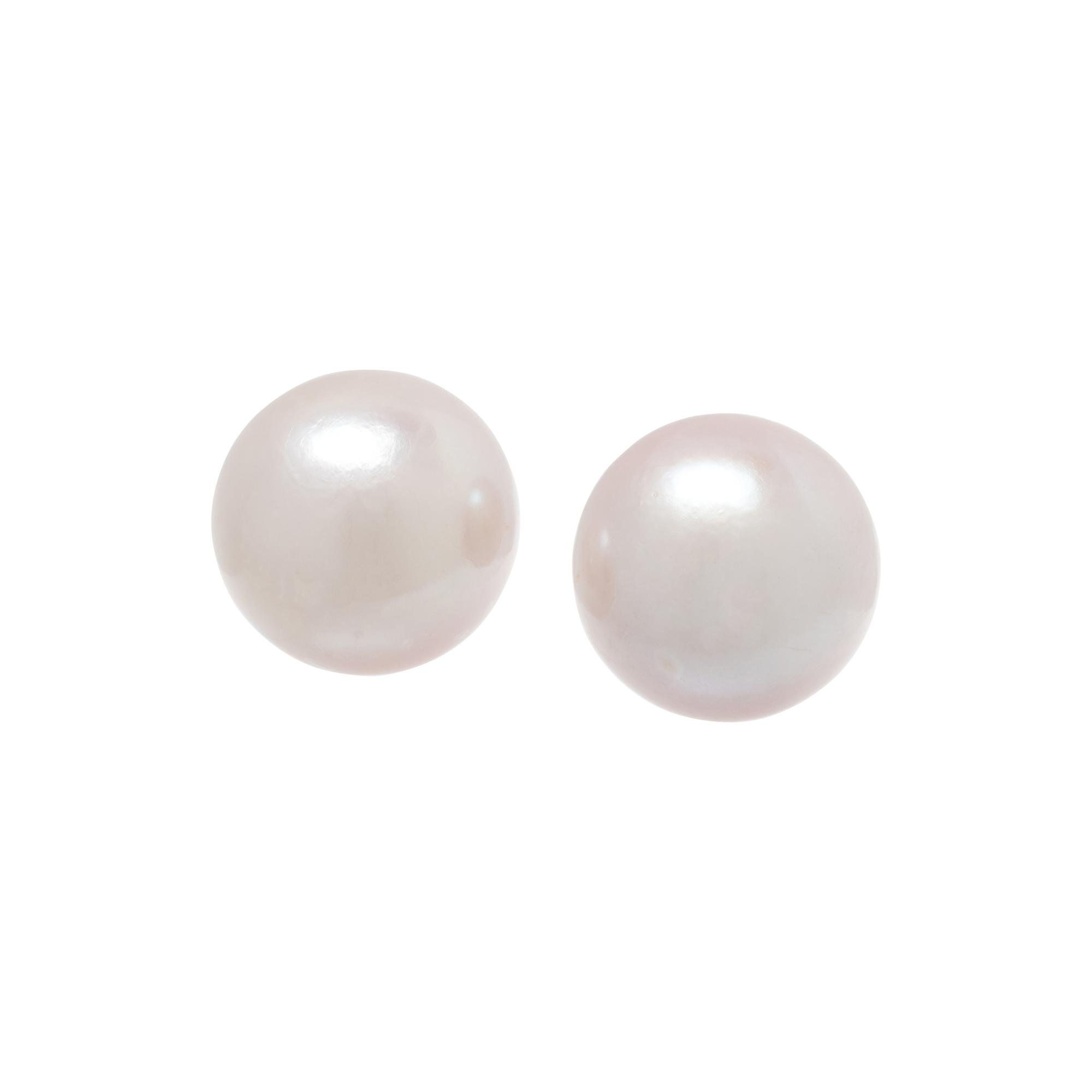CULTURED SOUTH SEA PEARL STUD EARRINGS