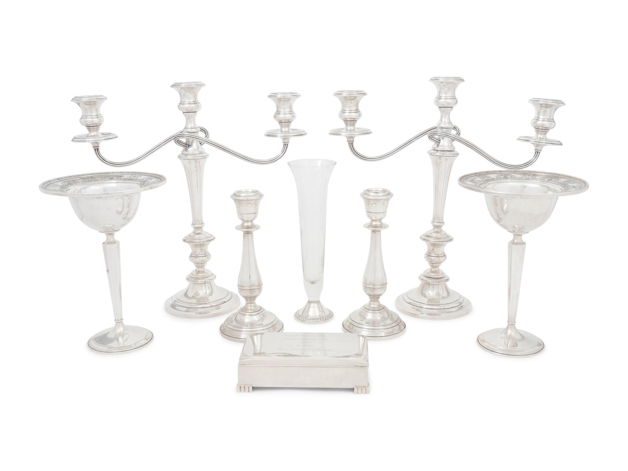 A Collection of American Weighted Silver Articles