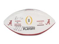 A 2014 University of Alabama Coach Nick Saban Signed Autograph Football,