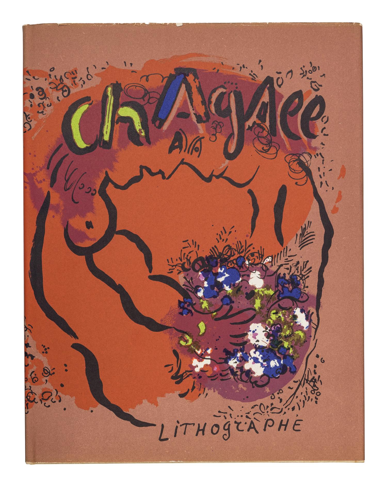 [ARTISTS BOOKS]. CHAGALL, Marc (1887-1985). The Lithographs of Chagall . Vol. I: Monte Carlo and NY: André Sauret and George Braziller, 1960; Vol. II: Monte Carlo and Boston: André Sauret and Boston Book and Art Shop, Inc., 1963; Vol. III: Boston: Boston Book and Art Shop, Inc., 1969; Vol. IV: New York: Crown Publishers, Inc., 1974.