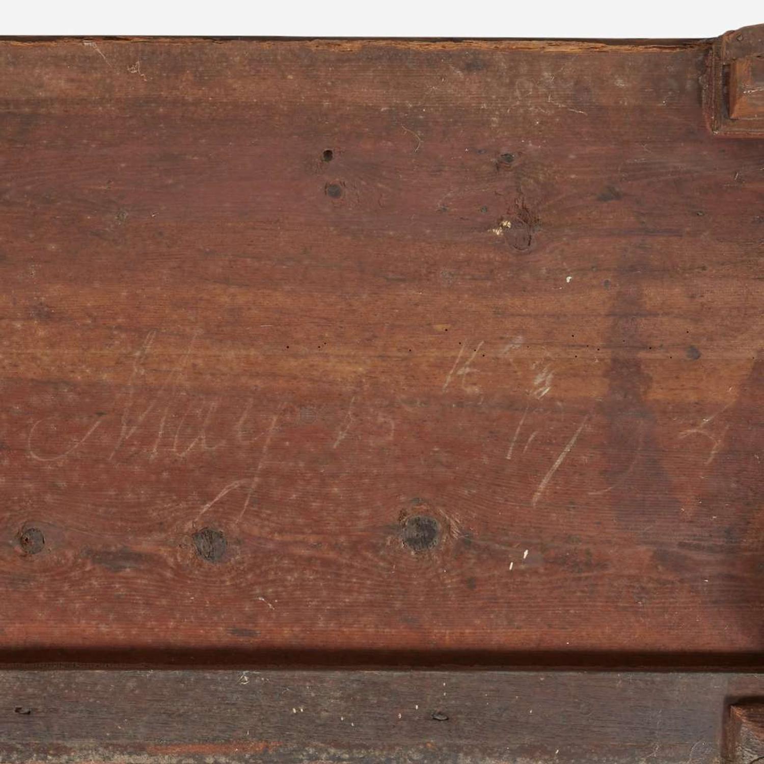 A Chippendale mahogany desk and bookcase John Janvier, Sr. (1749-1801), Cantwell's Bridge, New Castle County, Delaware, dated, "May 15th 1794"
