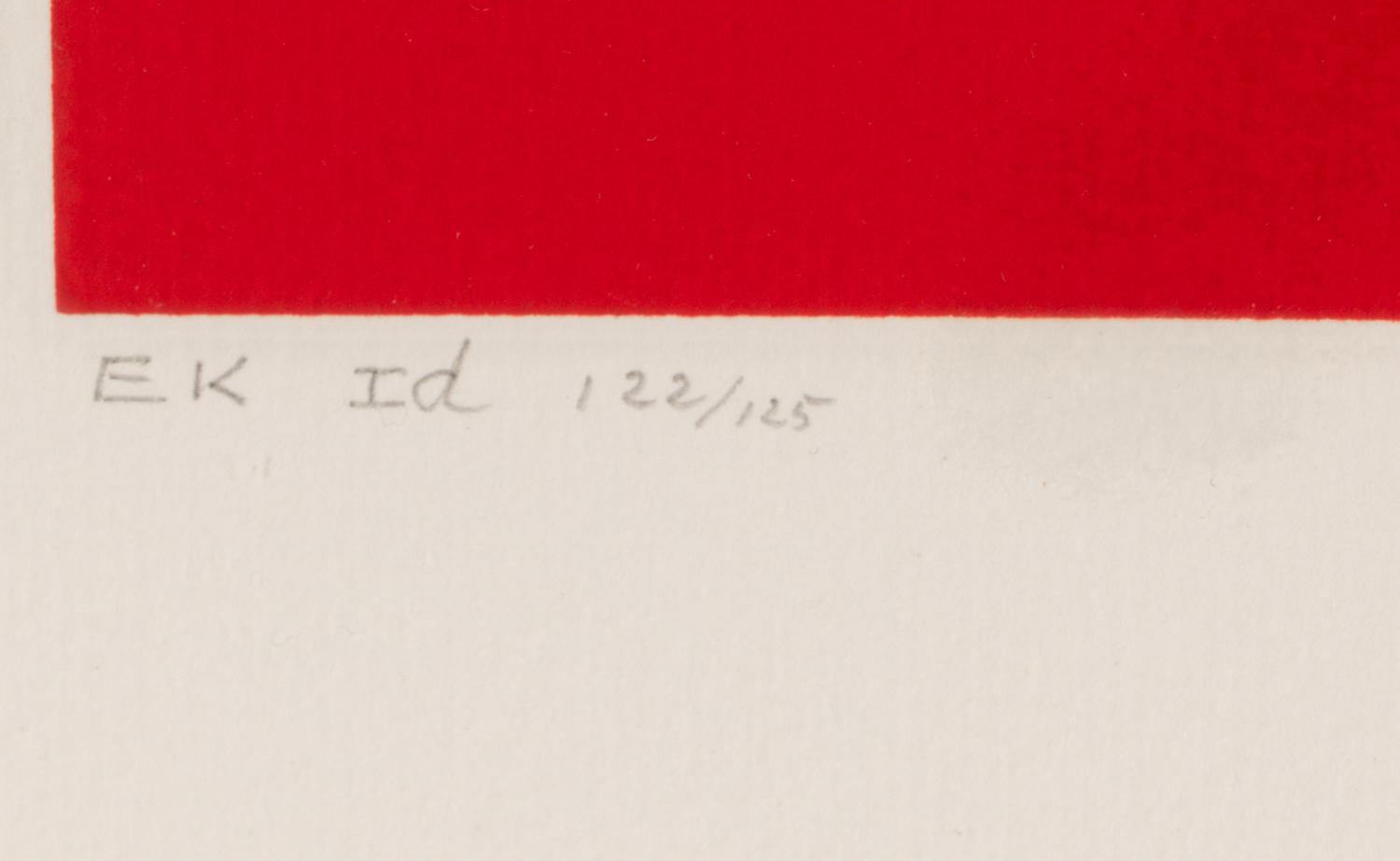 Homage to the Square: Edition Keller Ia-Ik (complete portfolio of ten screenprints, with text and portfolio case ), 1970