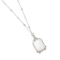 Art Deco, Platinum and Diamond Lorgnette