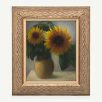 Arthur Segal (Romanian, 1857-1944) Sunflowers