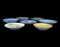 Seven Chinese Porcelain Dishes