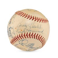 A 1952 San Antonio Missions Team Signed Autograph Baseball
