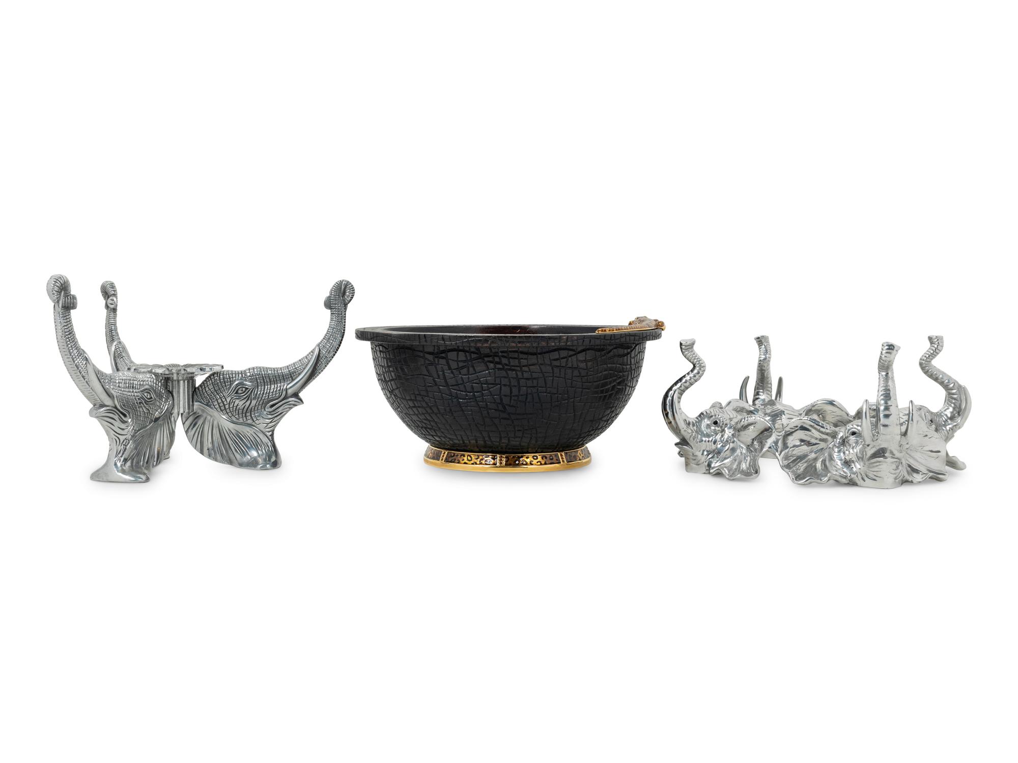 Three Zoomorphic Decorative Articles