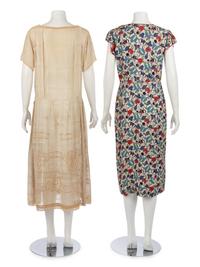 Three Vintage Day & Evening Dresses, 1920s