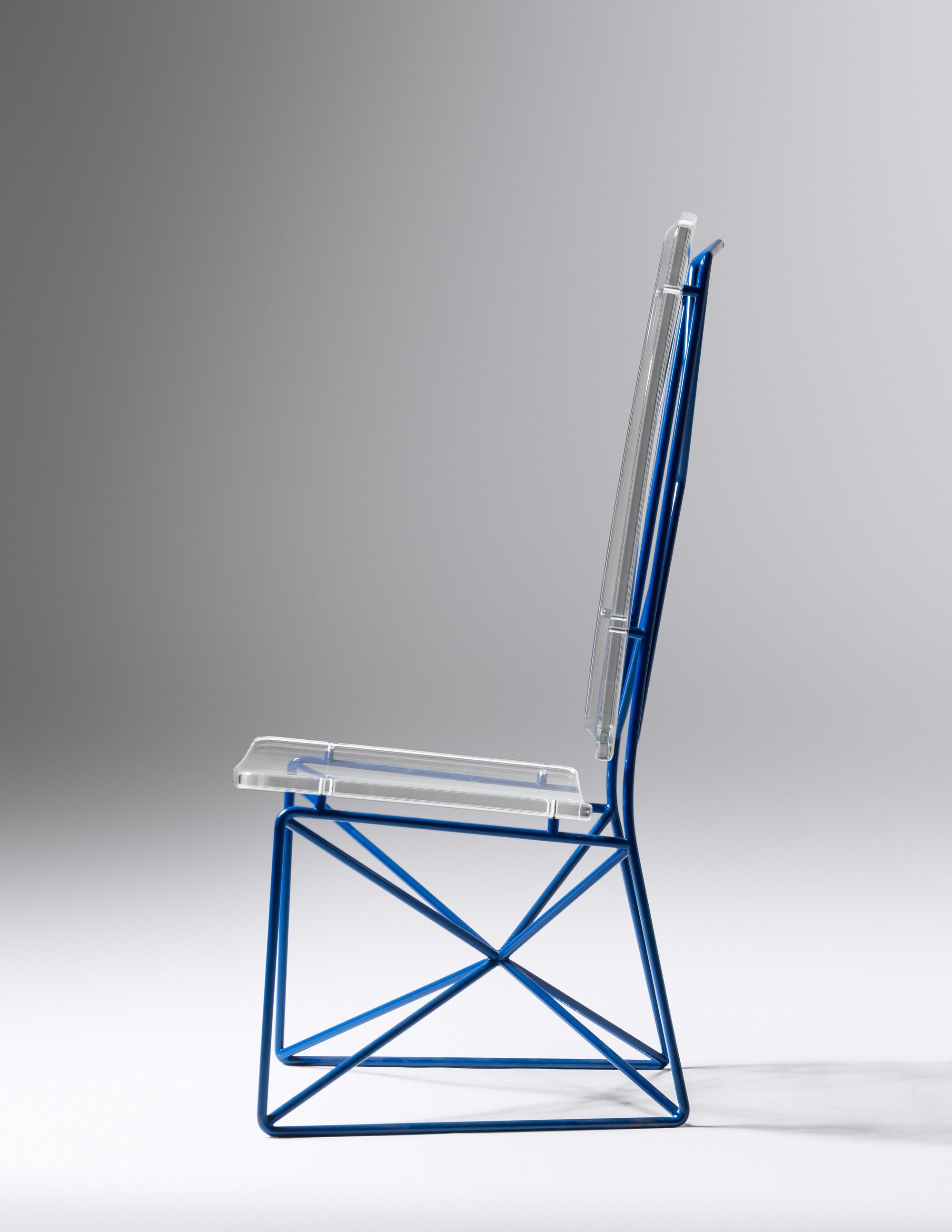 Set of Four Prototype Dining Chairs, c. 1965 Talleres Chacon, Mexico