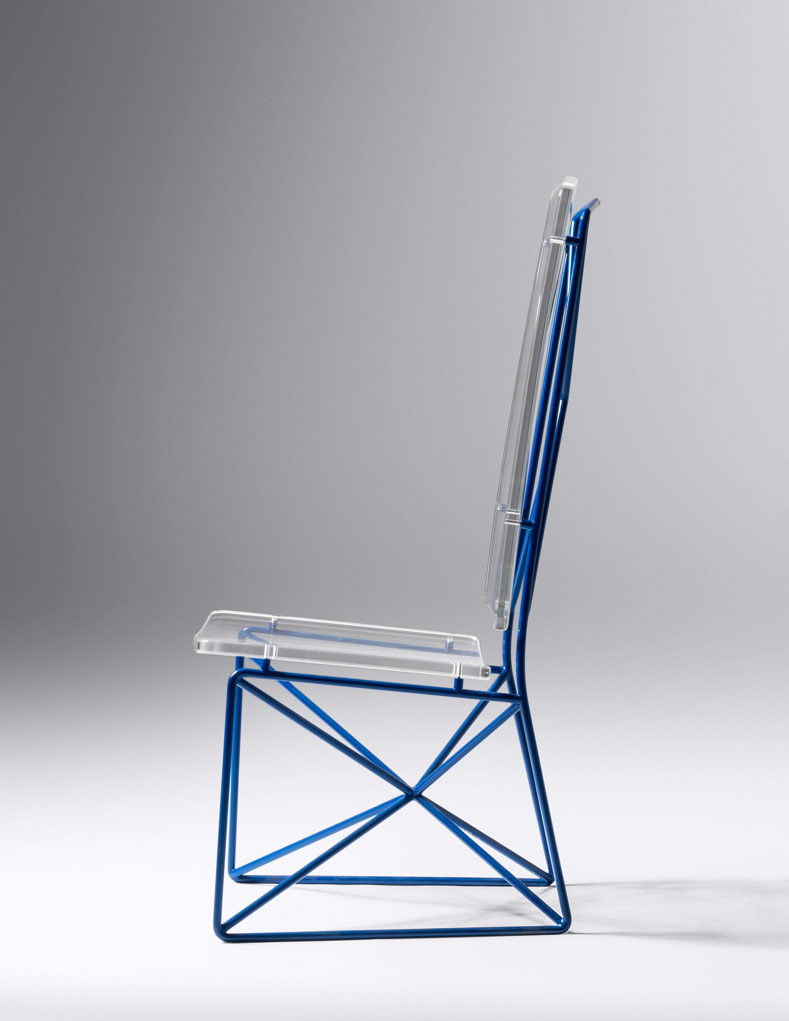 Set of Four Prototype Dining Chairs, c. 1965 Talleres Chacon, Mexico