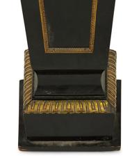 A Napoleon III Style Gilt Bronze Mounted Ebonized Pedestal