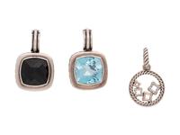 DAVID YURMAN, COLLECTION OF SILVER PENDANTS