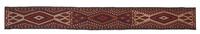 Two Yomud Tent Bands Length of longest 24 feet 10 inches. — 19TH/20TH CENTURY