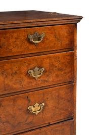 A George II Walnut Chest of Drawers