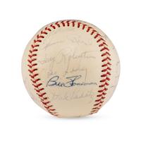 A 1969 Montreal Expos Inaugural Season Team Signed Autograph Baseball (Beckett Authentication Services)