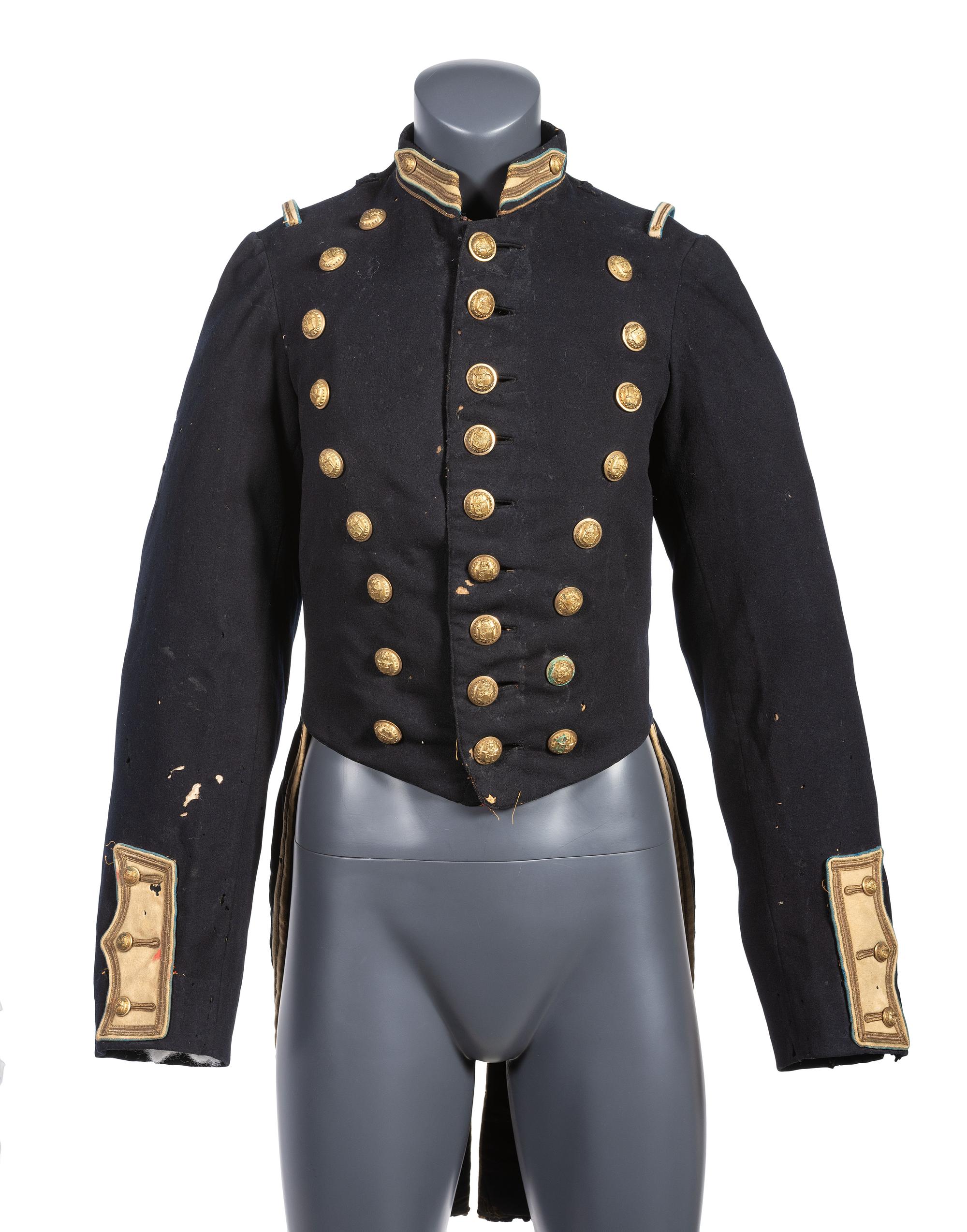 [MILITARY - UNIFORMS & ACCOUTREMENTS]. New York Militia frock coat, [ca 1870s-1880s].