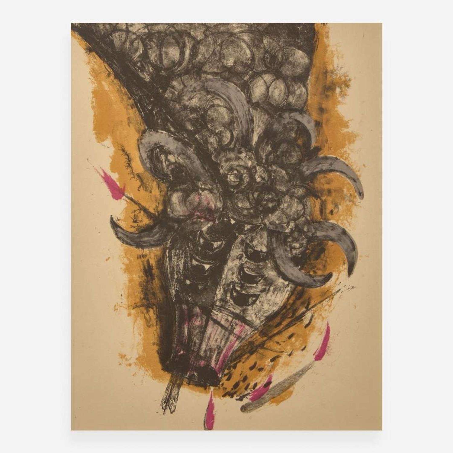 Rufino Tamayo (Mexican, 1899-1991) Two prints from the Apocalypse of Saint John