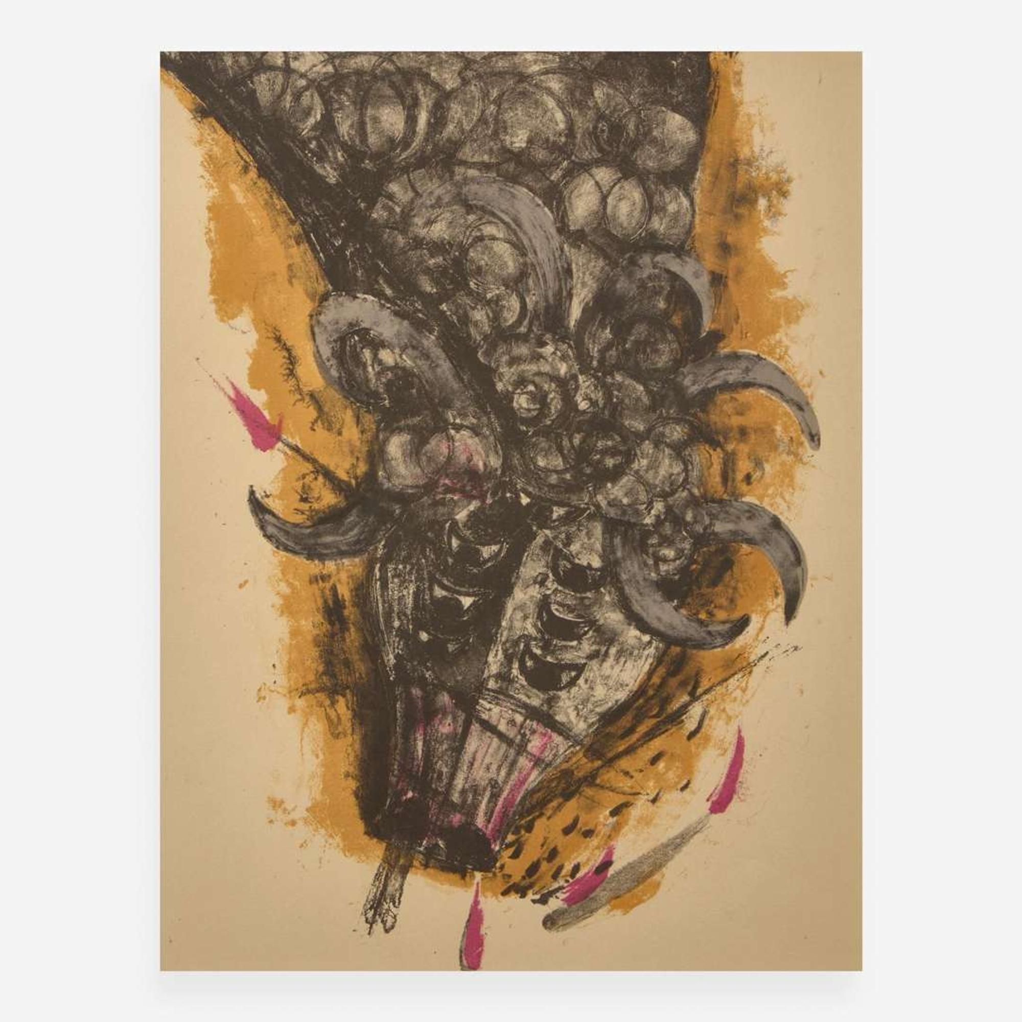 Rufino Tamayo (Mexican, 1899-1991) Two prints from the Apocalypse of Saint John