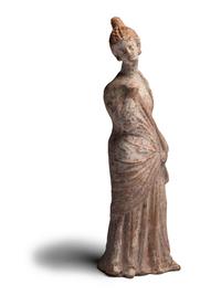 A Hellenistic Polychrome Female Figure