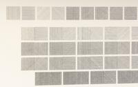 All One, Two, Three & Four Part Combinations of Lines in Four Directions (set of two), 1976