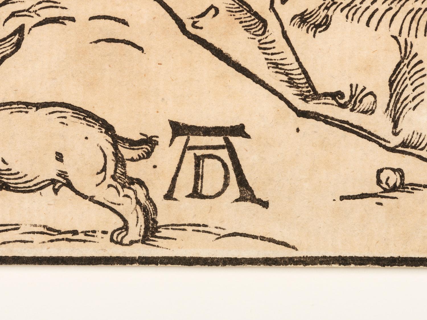 The Holy Family with the Three Hares