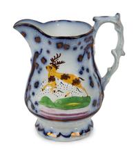 A Collection of Eight Painted, Transferware and Molded Earthenware Articles — 19TH/20TH CENTURY