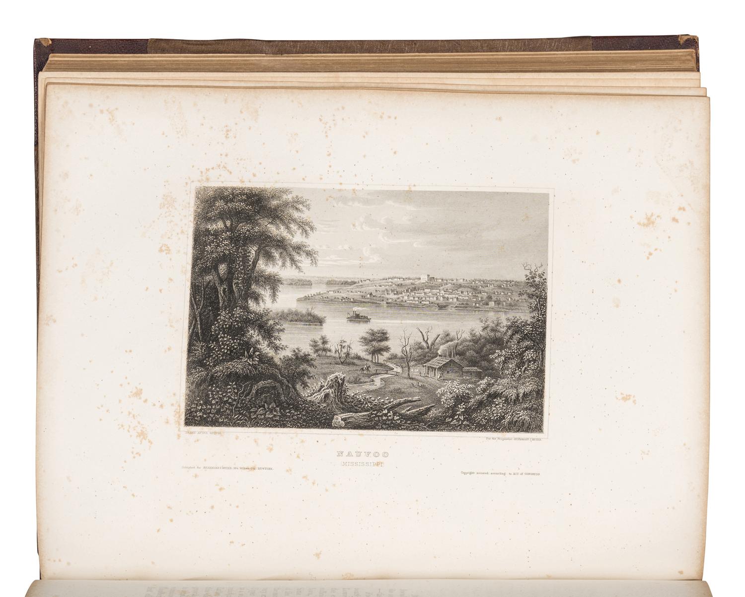 DANA, Charles Anderson (1819-1897), editor. The United States Illustrated; in Views of City and Country . New York: Herrmann J. Meyer, [ca 1855].