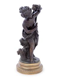 A Continental Bronze Figure