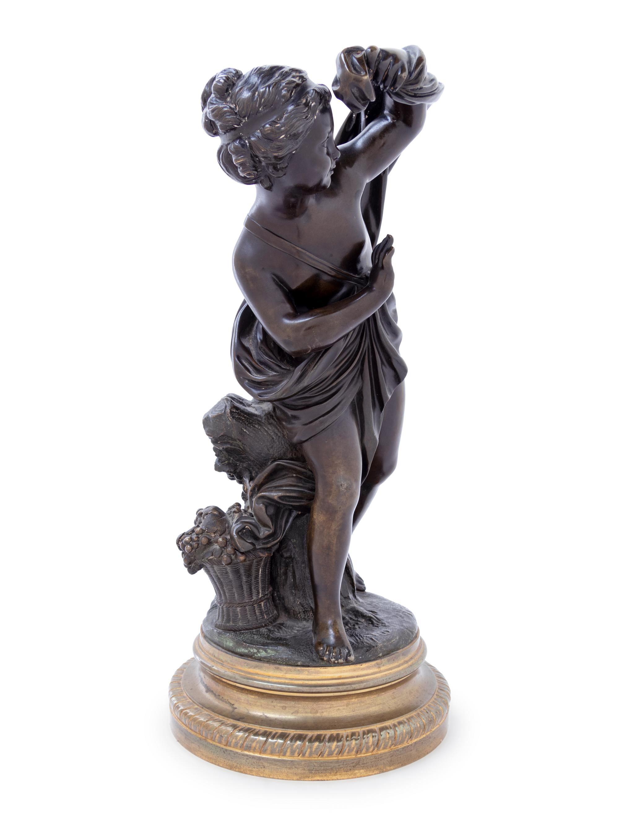 A Continental Bronze Figure