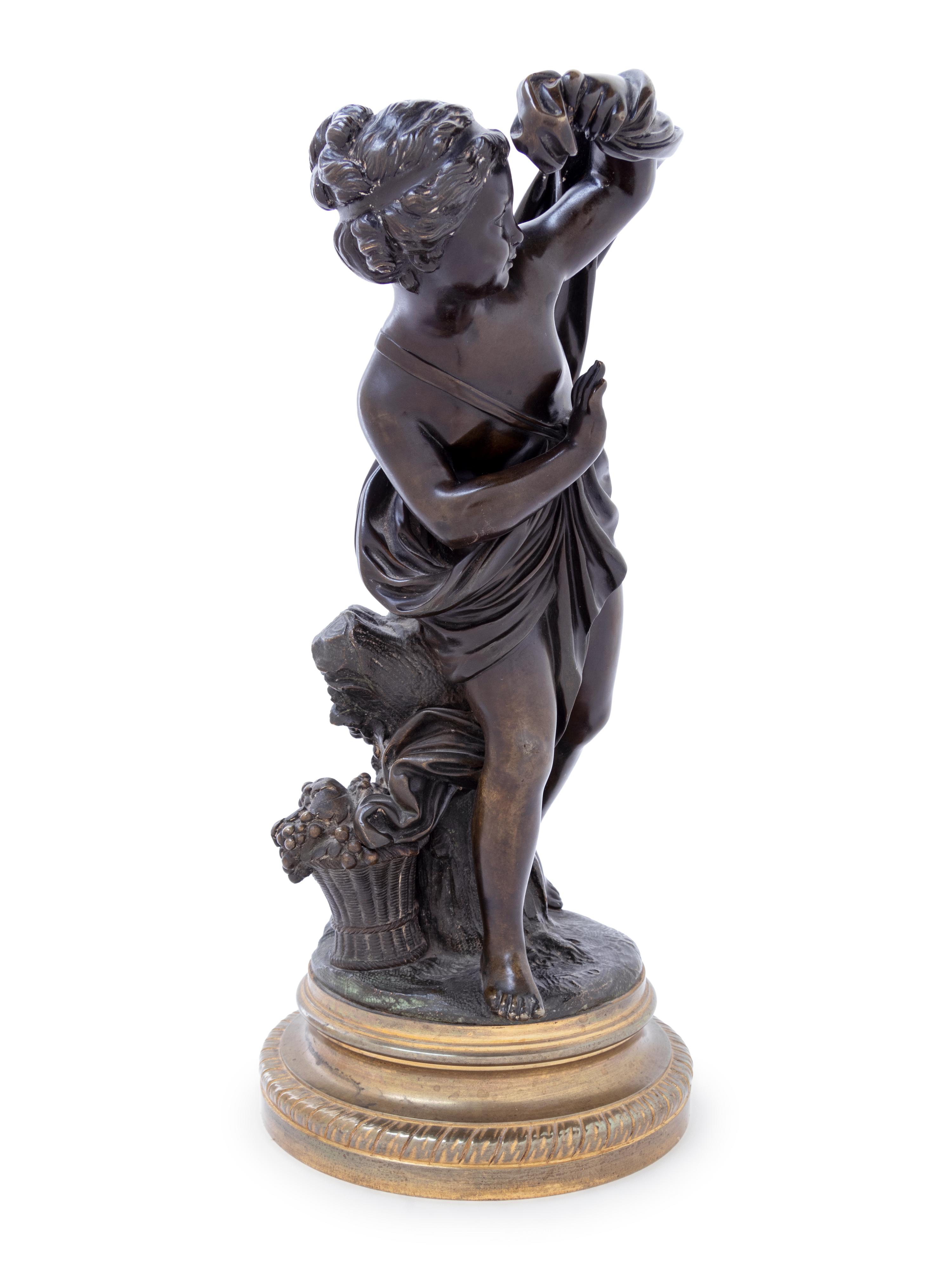 A Continental Bronze Figure