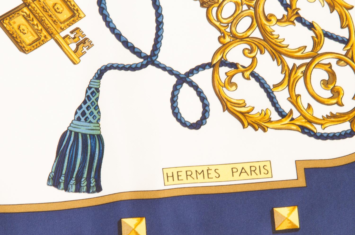 An Hermes 90cm Silk Scarf, 36" x 36".
