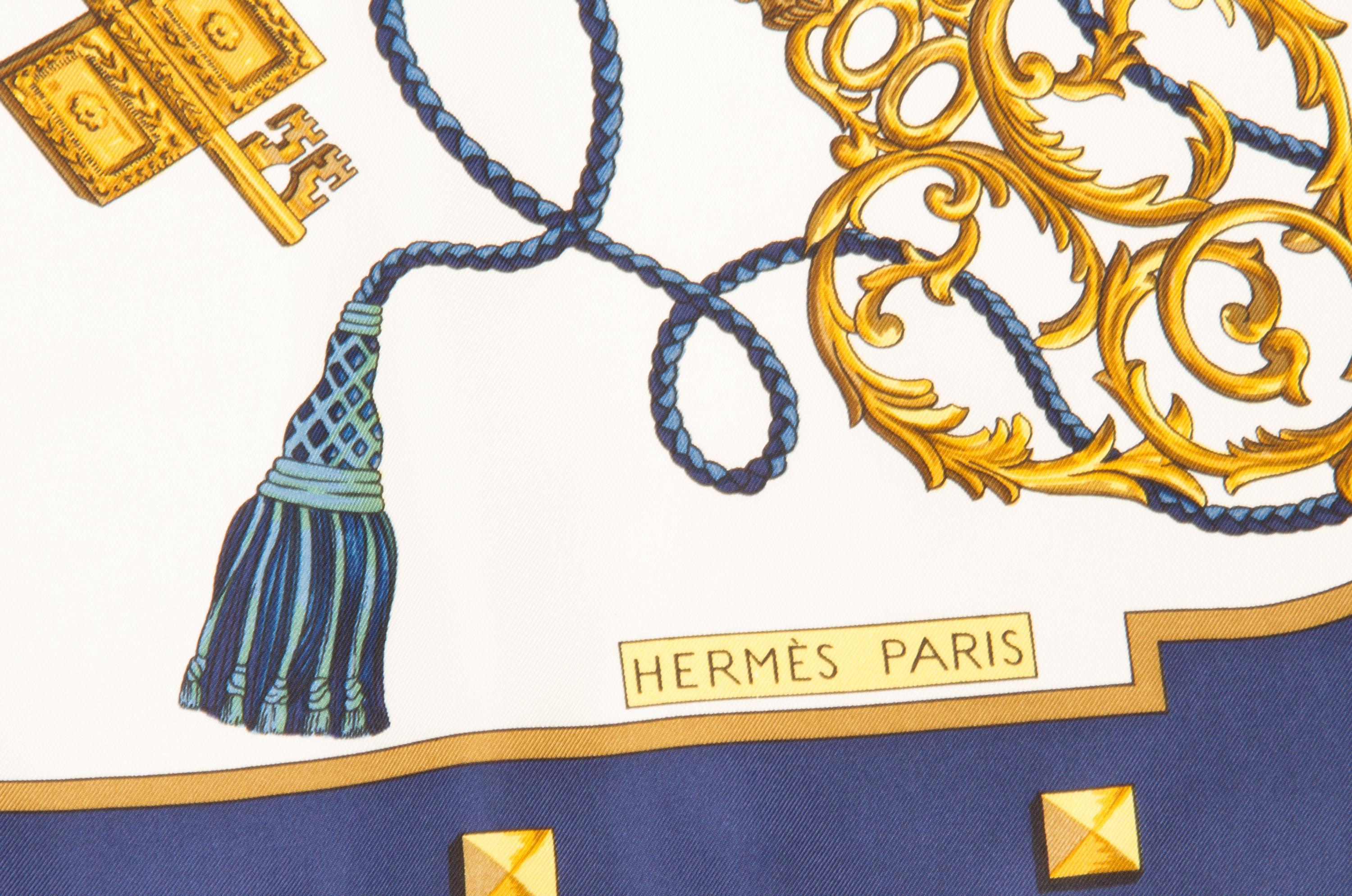 An Hermes 90cm Silk Scarf, 36" x 36".