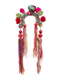 Two Chinese Miao Lady's Headdresses