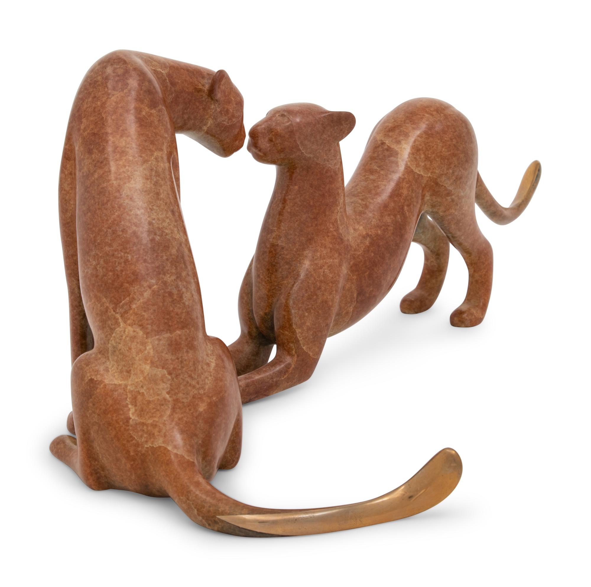 New Cheetahs Pair Sculpture edition 741/750