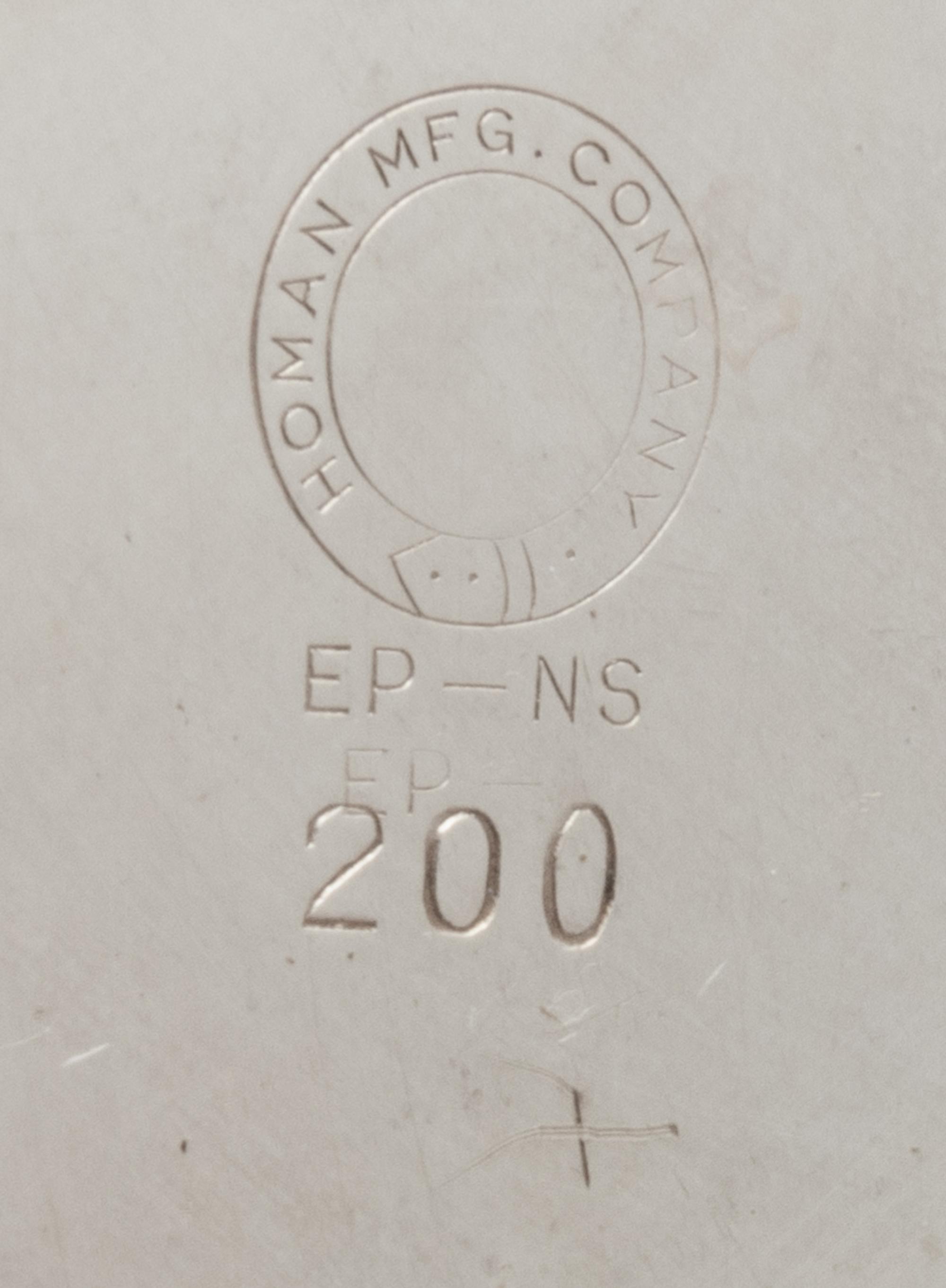 A Collection of Silver-Plate Serving Articles