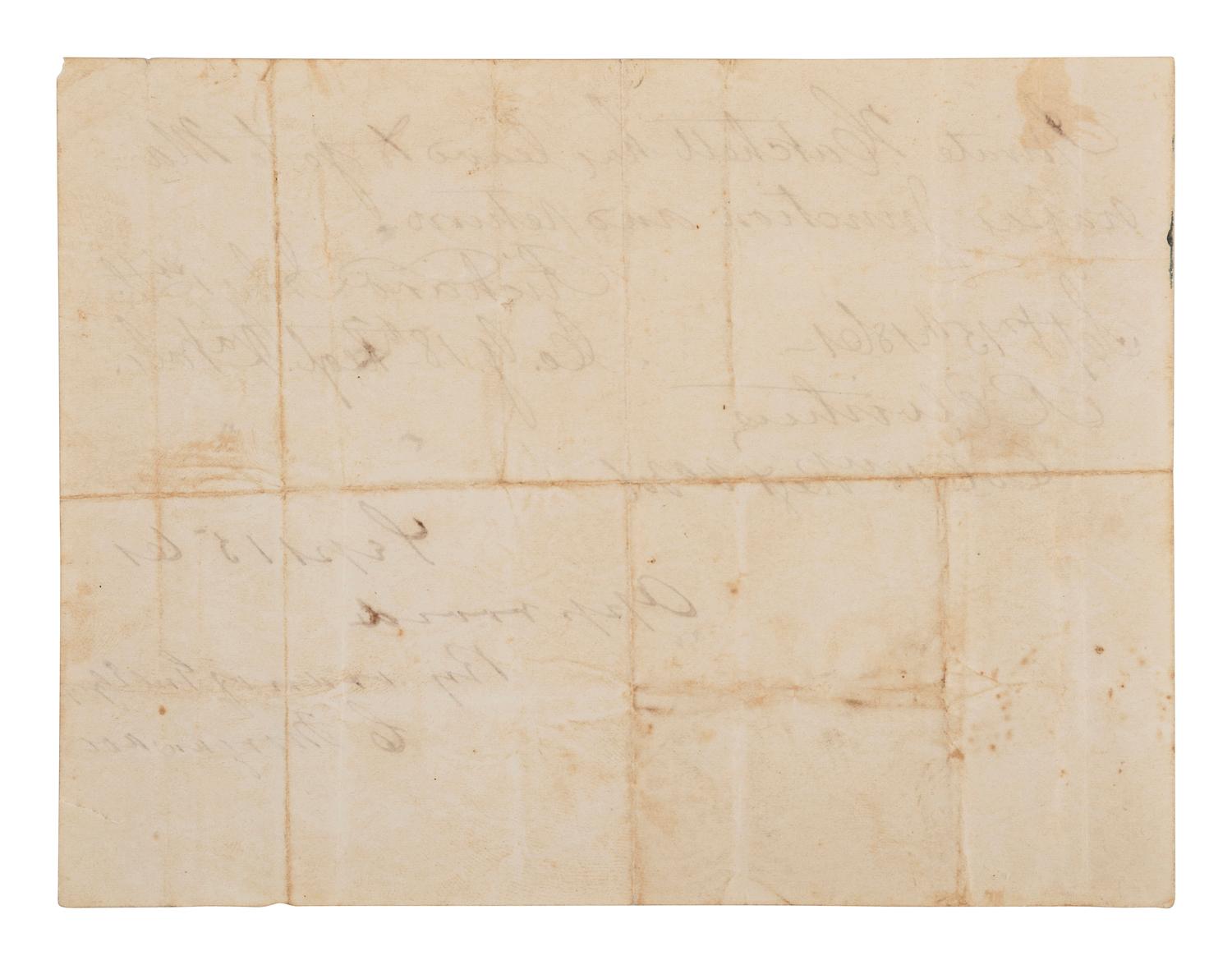 [CIVIL WAR]. Manuscript Confederate pass "to go to Manassas Junction and return." Signed by Richard Irby as 1st lieutenant, 15 September 1861.