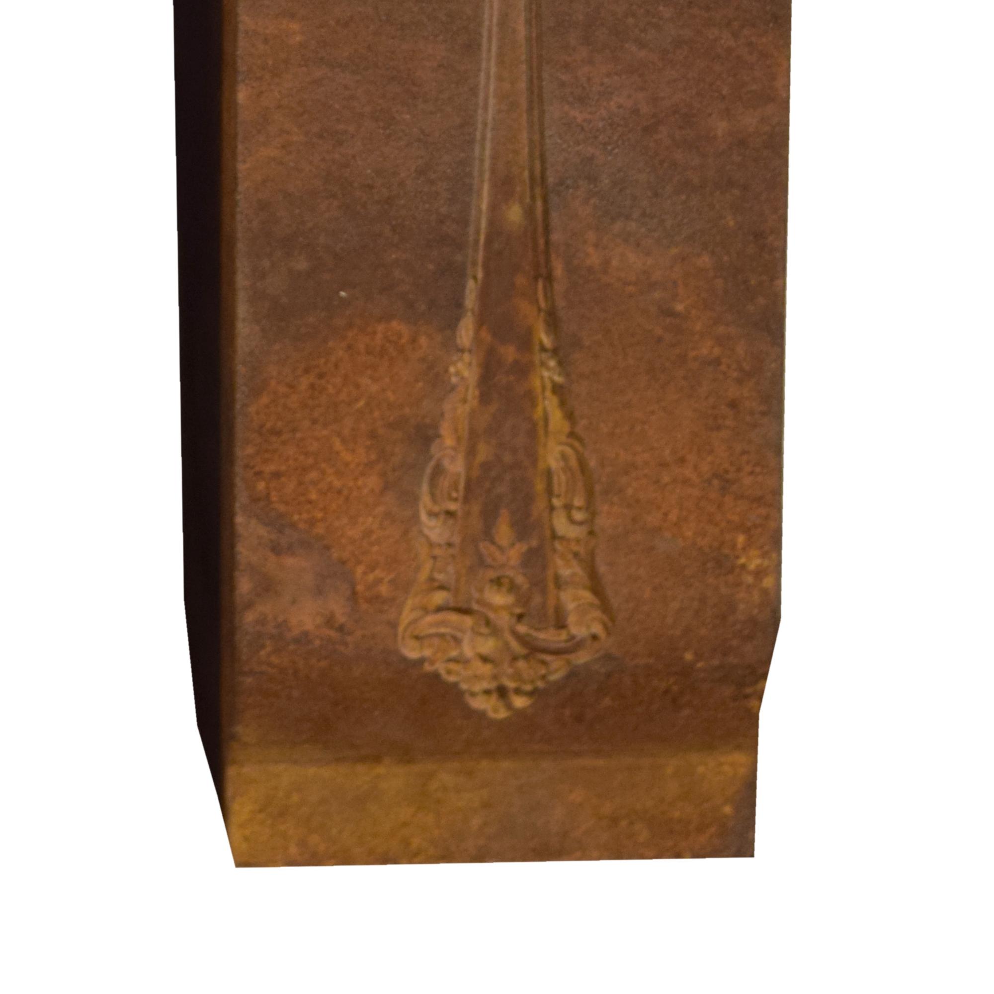 Four Cast Iron Silverware Dies 2.5" W x 3" D x 9" H — United States, 20th Century