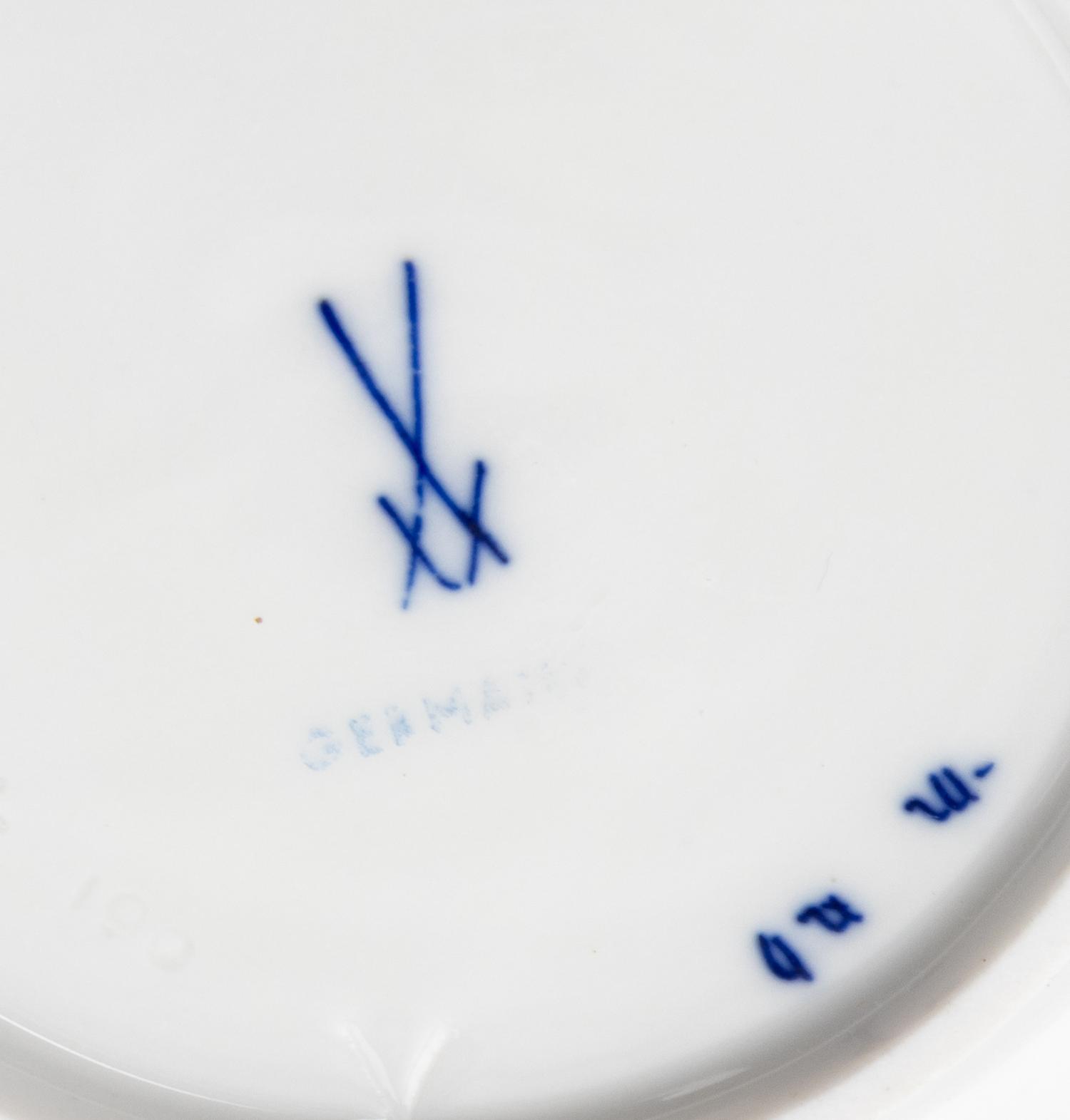 An Assembled Collection of German Porcelain Dinnerware Articles