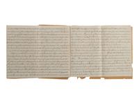 [CIVIL WAR]. Manuscript sermon signed by J. Romeyn Berry, including discussion of the evil of slavery. Kinderhook, NY, 26 September 1861.