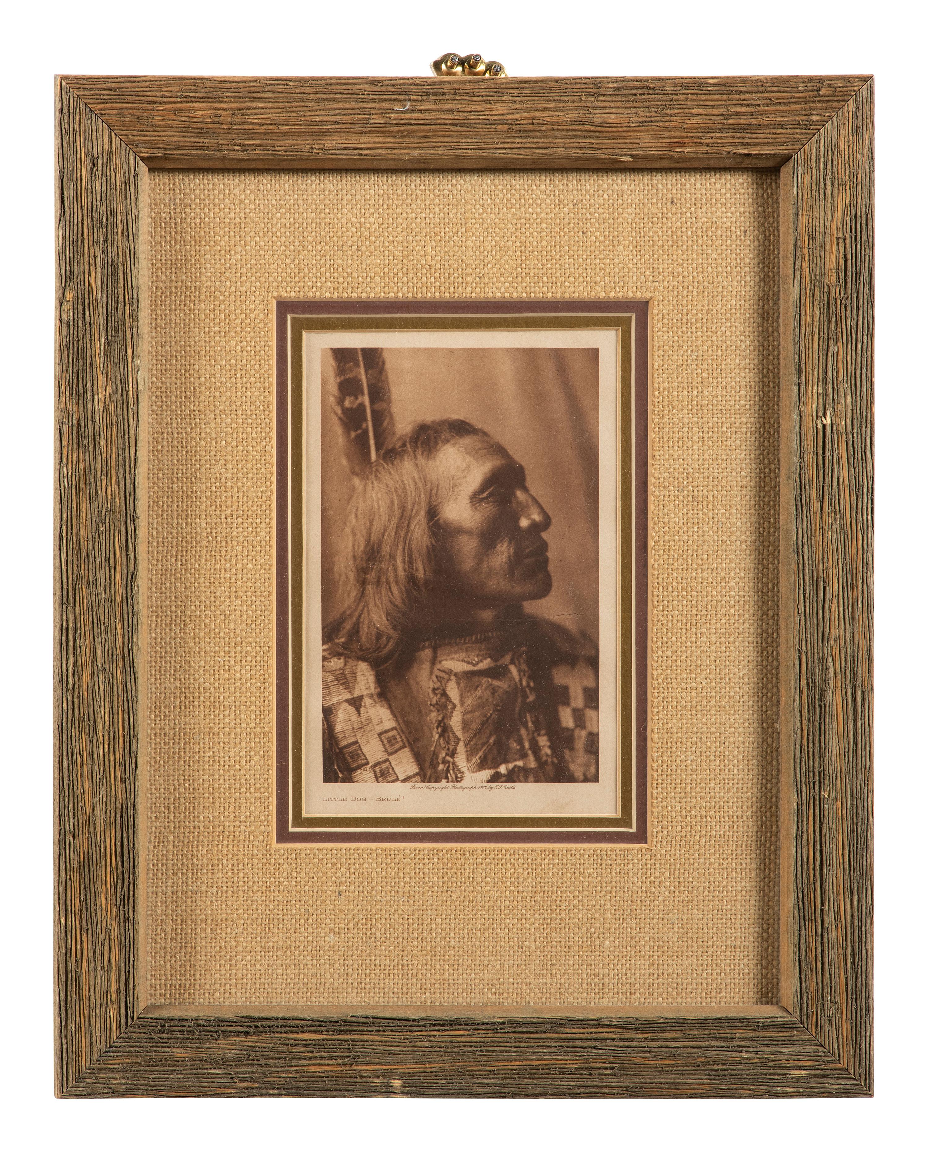 CURTIS, Edward S. Curtis. 9 volume photogravures of Native American subjects.