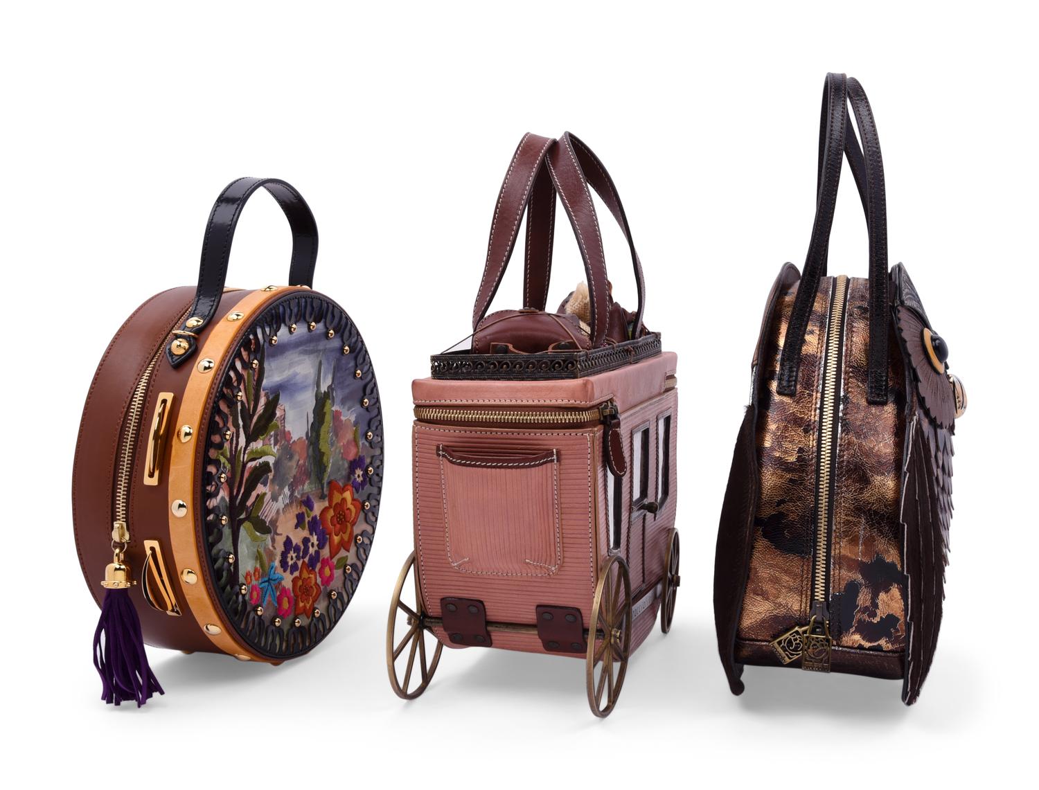Three Braccialini Novelty Bags, 2003-2012