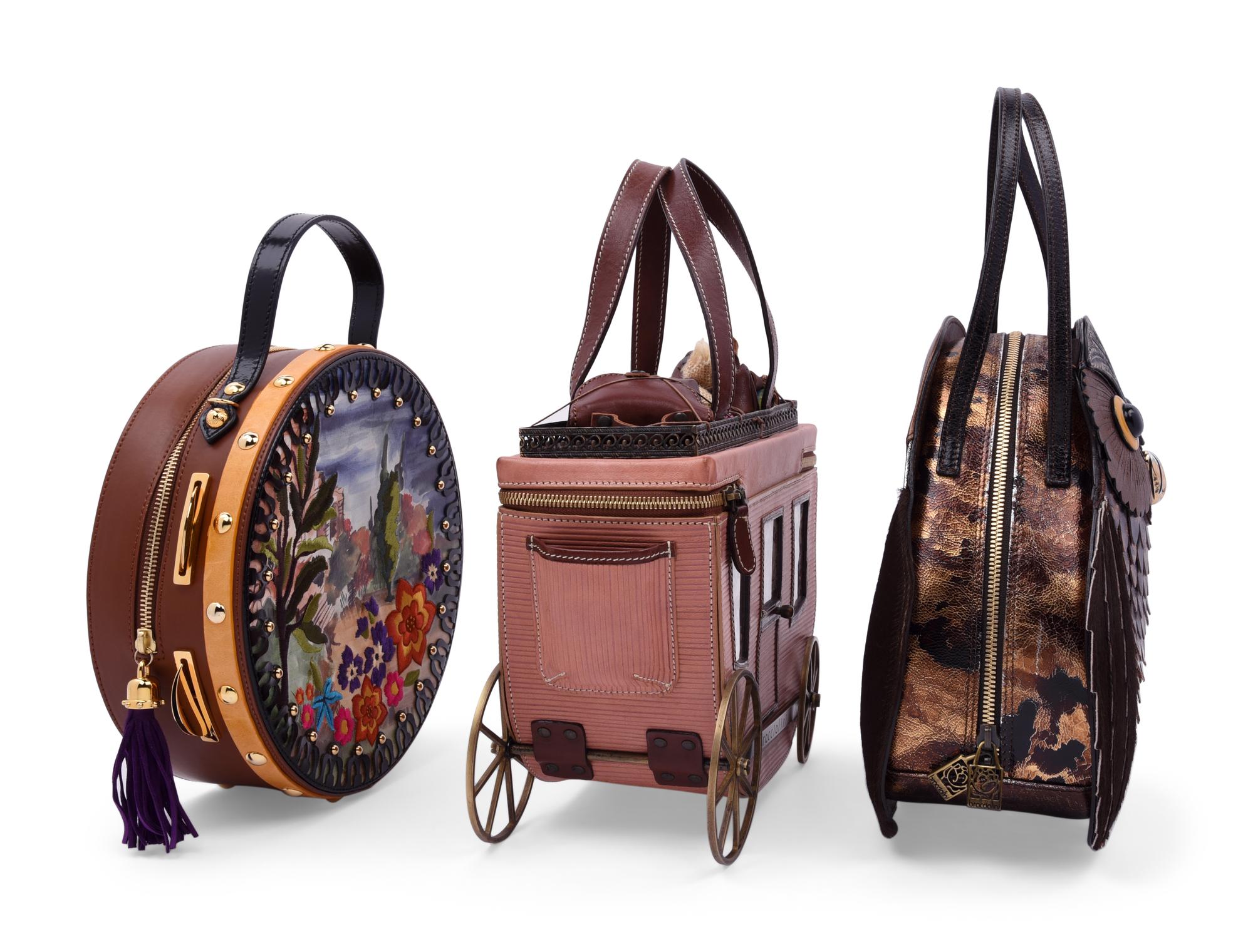 Three Braccialini Novelty Bags, 2003-2012