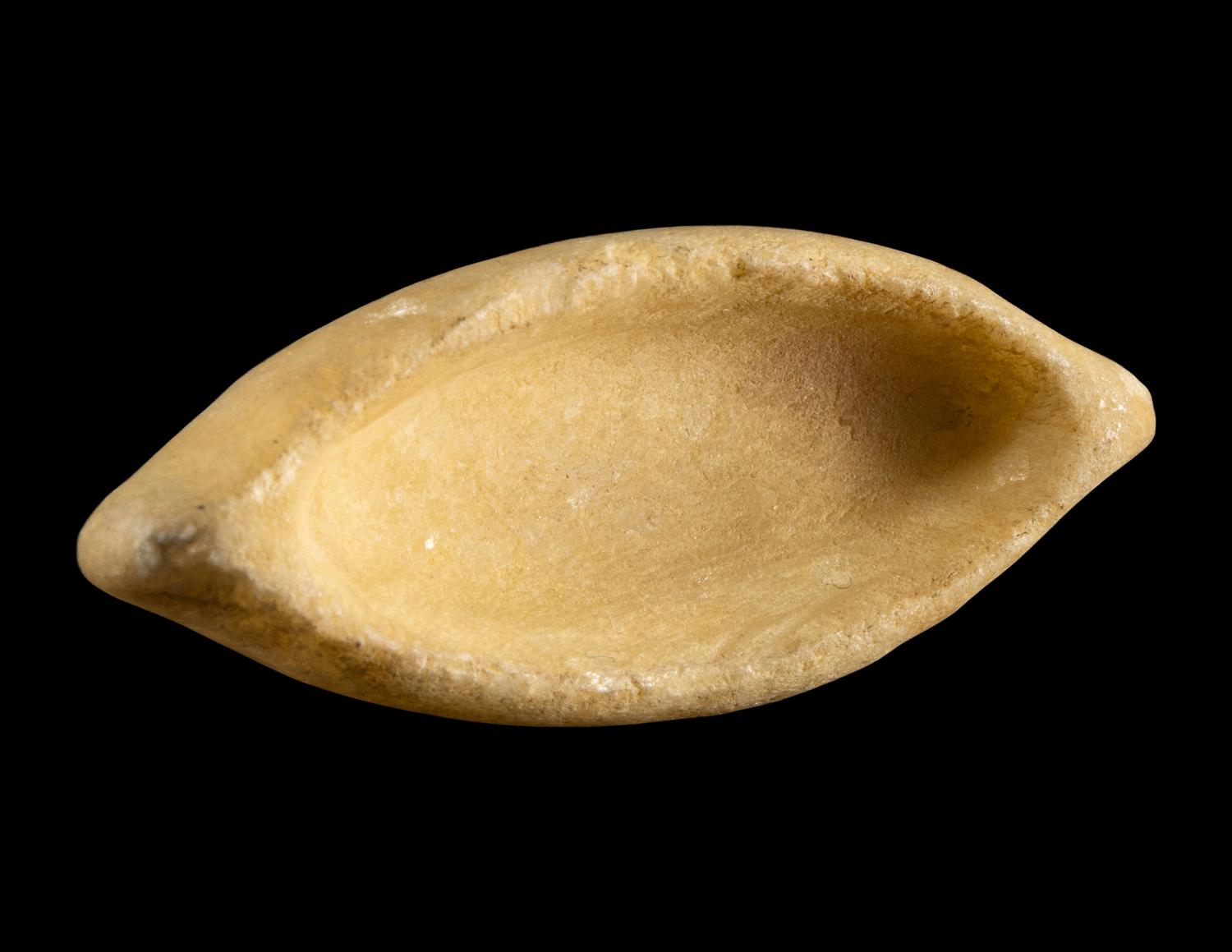 An Egyptian Alabaster Model Boat