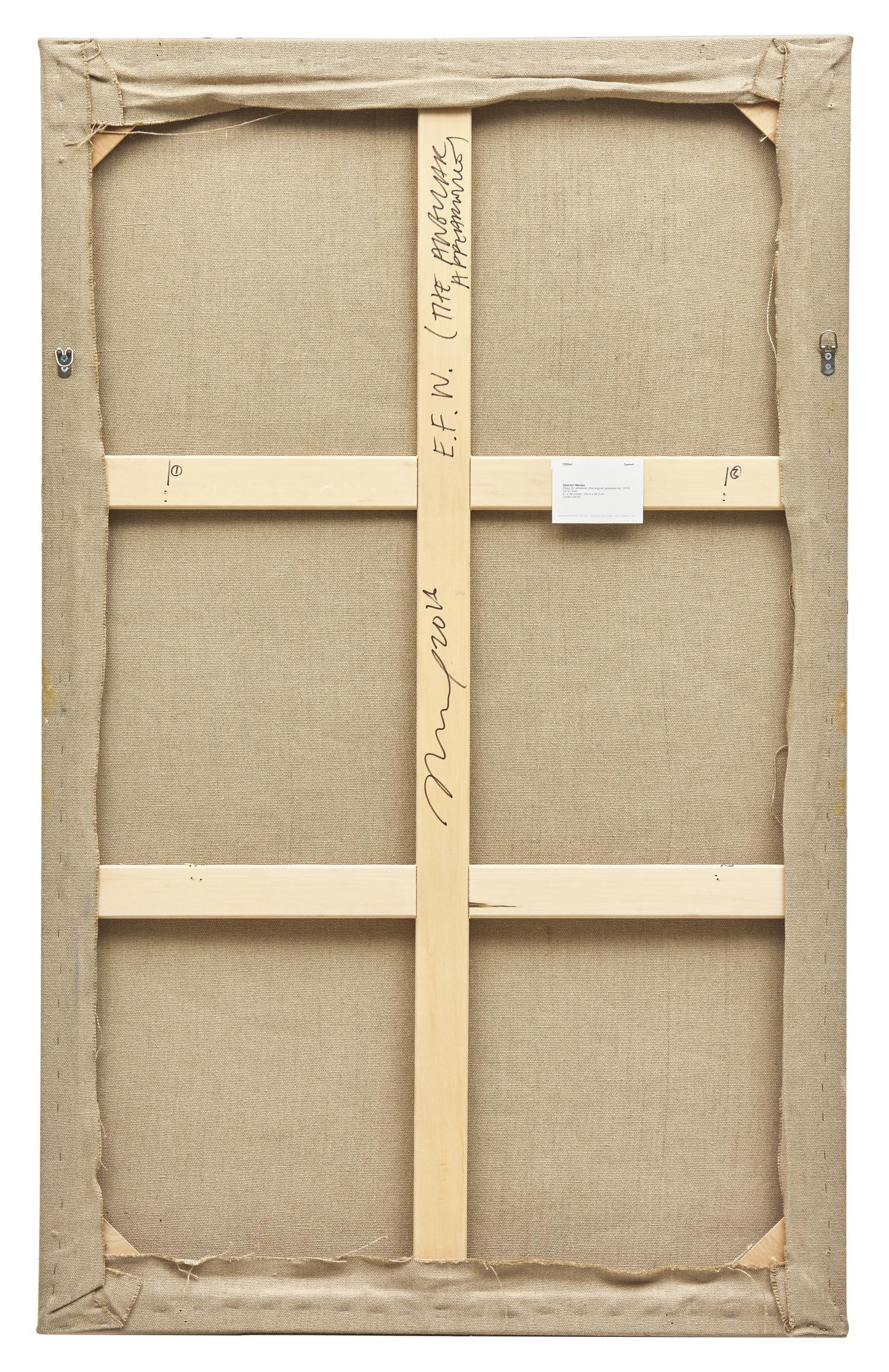 Elegy for whatever (the angular appearance) , 2016