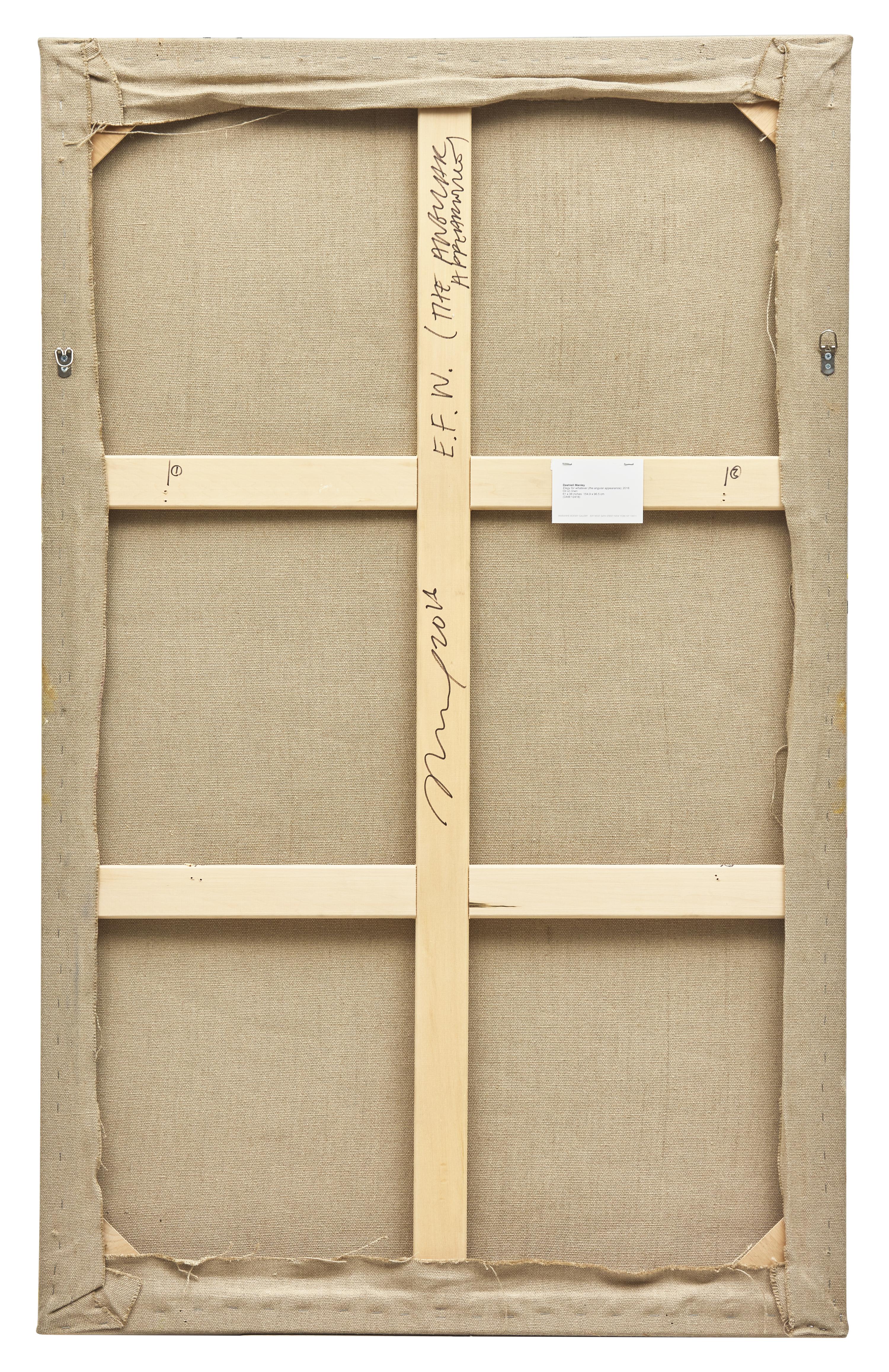 Elegy for whatever (the angular appearance) , 2016